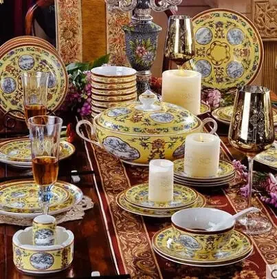 

Bone china tableware set enamel oven tableware set