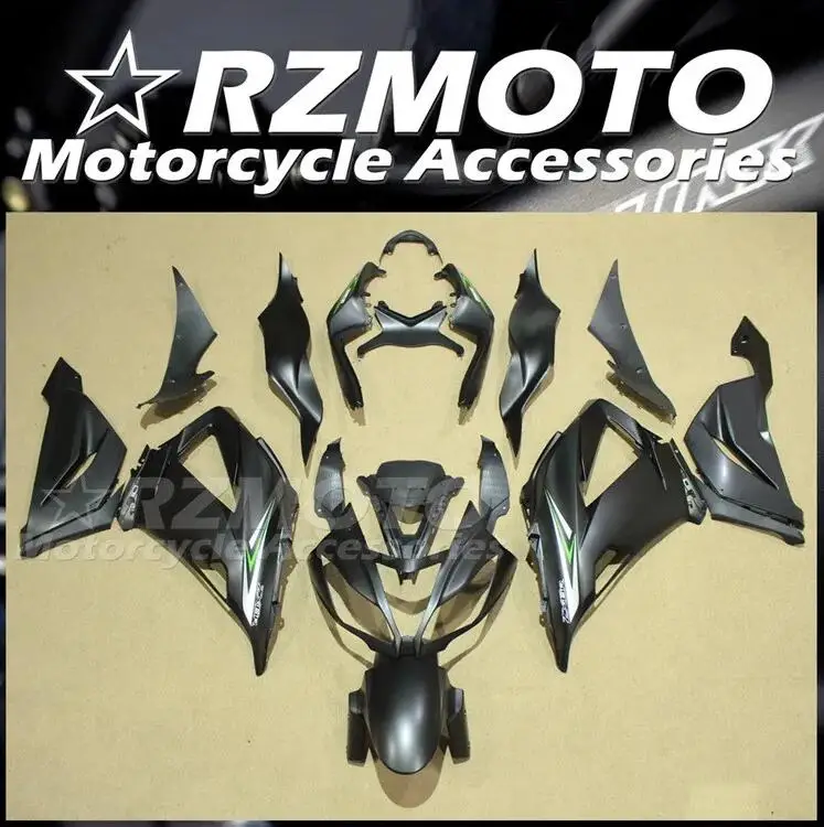 

Новый комплект обтекателей из АБС-пластика подходит для KAWASAKI ZX-6R 13 14 15 16 17 ZX6R 636 2013 2014 2015 2016 2017 2018 комплект обтекателей матовый черный
