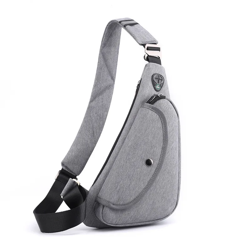 

small anti theft chest bag fashion crossbody bags for men mini travel sport bag with earphone jack fathers day gifts bolso сумка