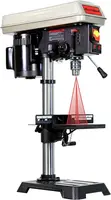 10-Inch Drill Press 6.0 Amp 3/4 HP Bench Drill Press 5-Speed Benchtop Drilling Machine with LED Work Light 1