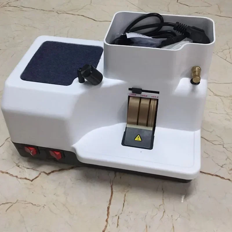 Hot Sale Hand Grinder Three-wheeled Edger Lens Edger Machine With Light Glasses Processing Equipment