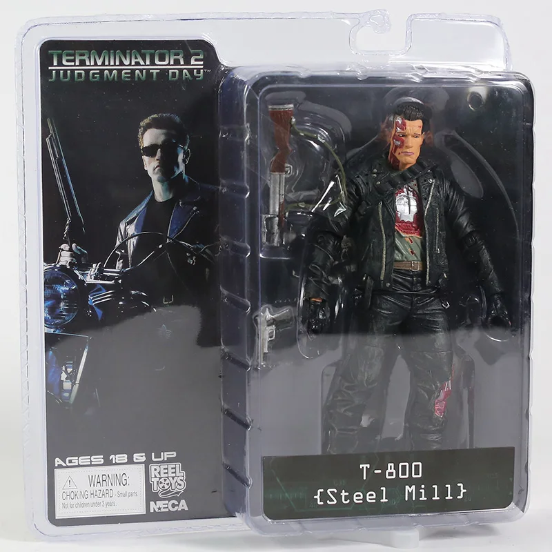 NECA T-1000 フィギュア NECA The Terminator T-1000 Galleria Mall Collectible Action