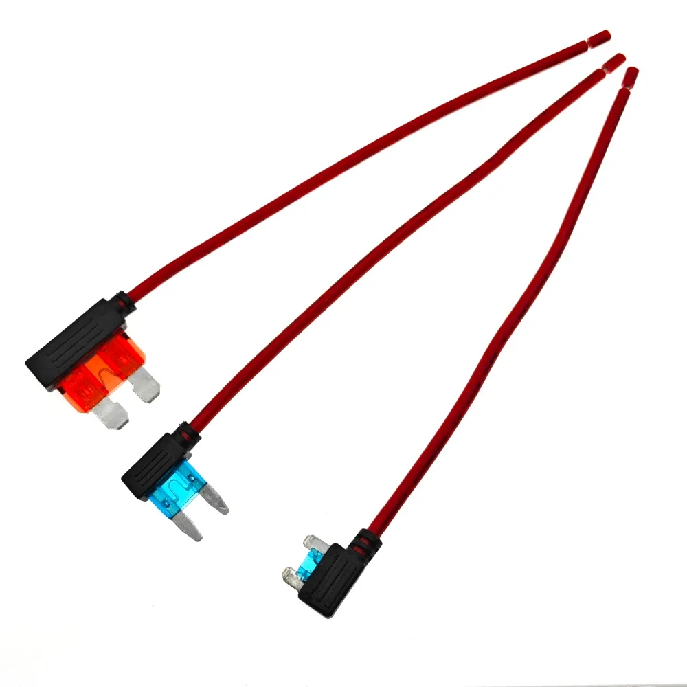 4 Tipos 12V Add-A-Circuit Adaptador Y Kit De Fusibles, Portafusibles De Grifo De Fusible Con Micro2 Mini Atc De Grifo De Perfil Bajo