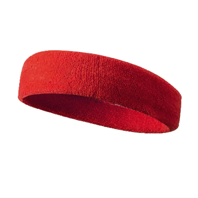Cotton Athletic Headband Elastic Sweatband Protection Basketball Sport Adult Kids Gym Fitness Sweat Hair Band Volleyball Tennis 5