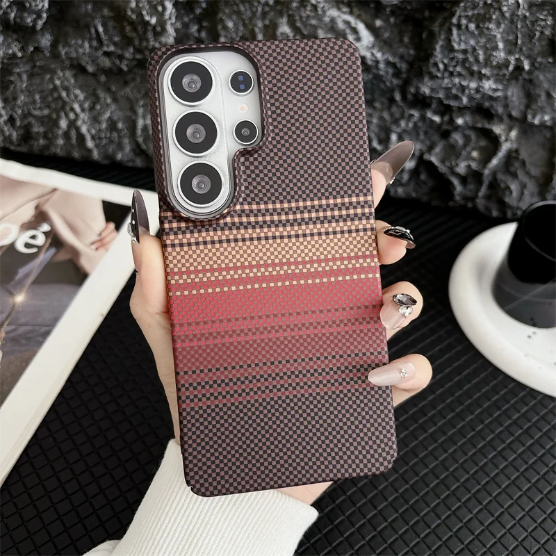 Ultra Thin Carbon Fiber Magnetic Phone Case