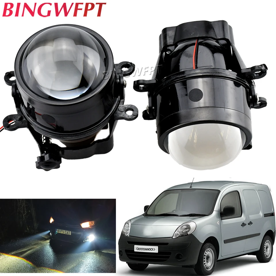 Ensemble de phares antibrouillard à LED, 1 paire, phare avant pour Renault  Clio IV Megane 2 3 CC Duster Logan Fluence Koleos Kangoo Sandero