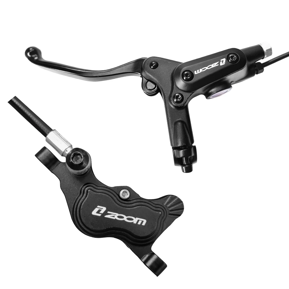 ZOOM 4-piston Electric Bicycle Hydraulic Disc Brake E-bike 2 Pin