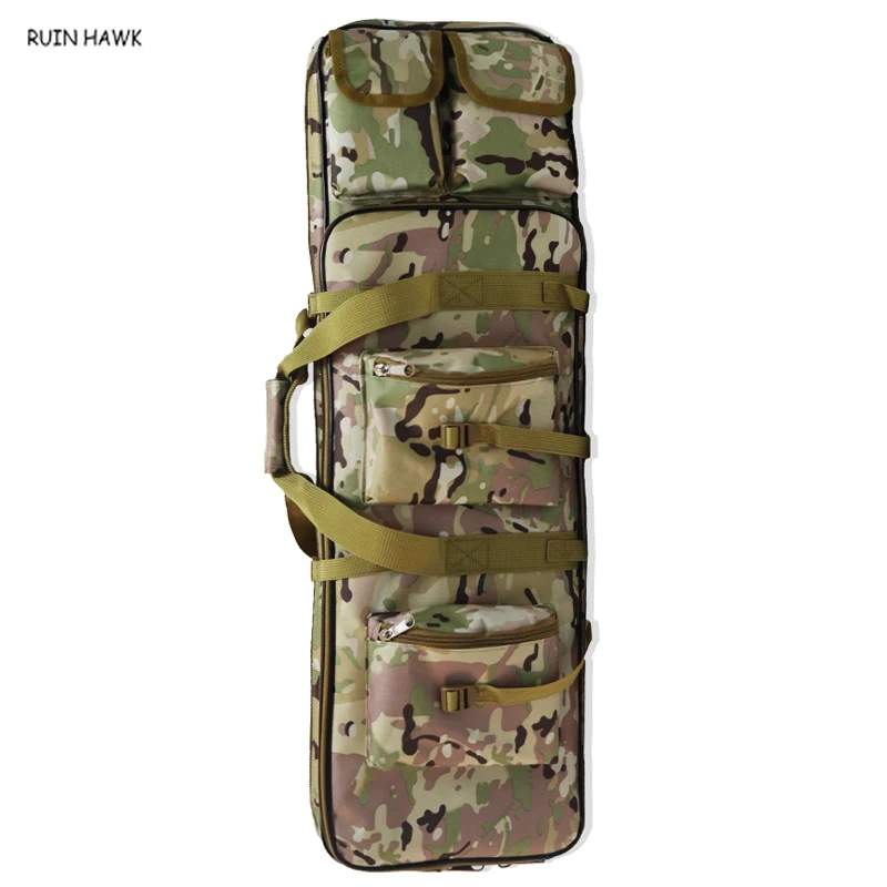 81/94/115cm Gun Case Shoulder Shooting Hunting And Equipment Weapon Airsoft Rifle Case Tactical Military Gun Bag Accessories