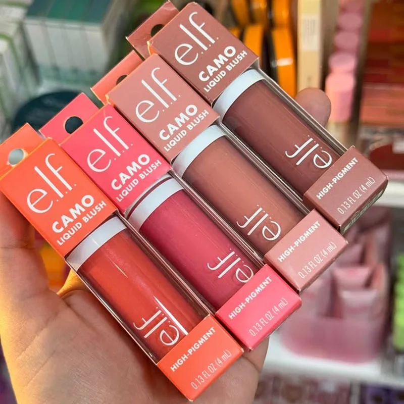 Elf Liquid Blush Long-Lasting Color Development Natural Lightness Moisture Retention and Easy Application Nourishing Care Makeup