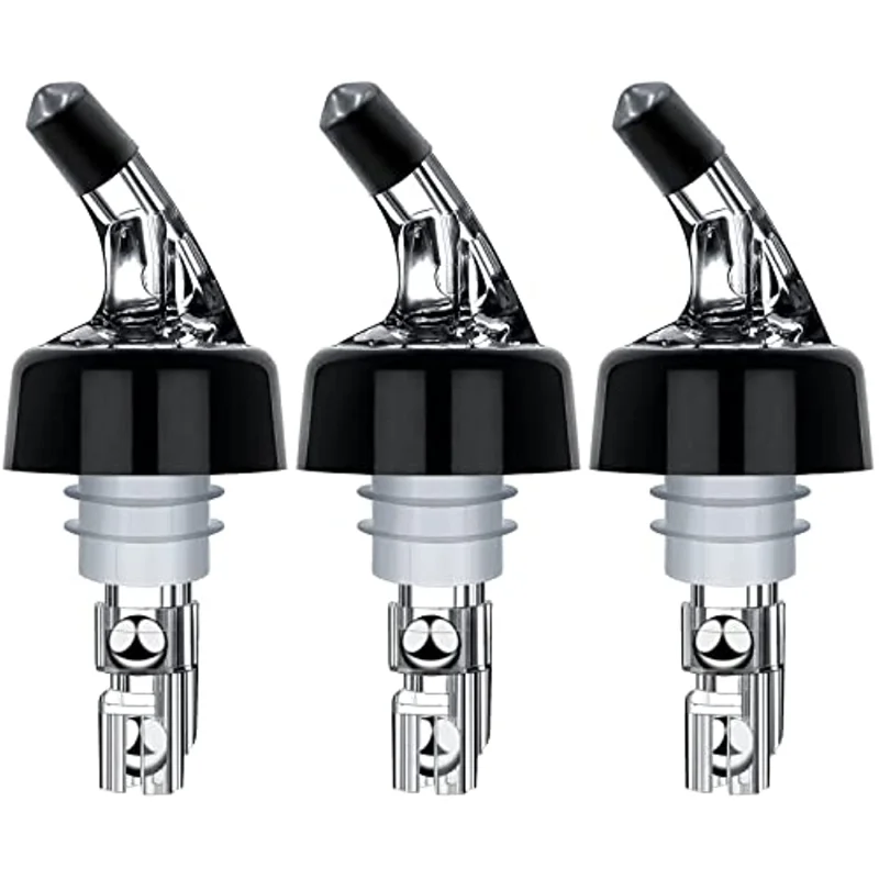 Automatic Measured Bottle Pourer - Pack of 3, 20ml 30ml 40ml Quick Shot Spirit Measure Pourer Drinks Wine Cocktail Dispenser Automatic Measured Bottle Pourer - Pack of 3, 20ml 30ml 40ml Quick Shot Spirit Measure Pourer Drinks Wine Cocktail Dispenser