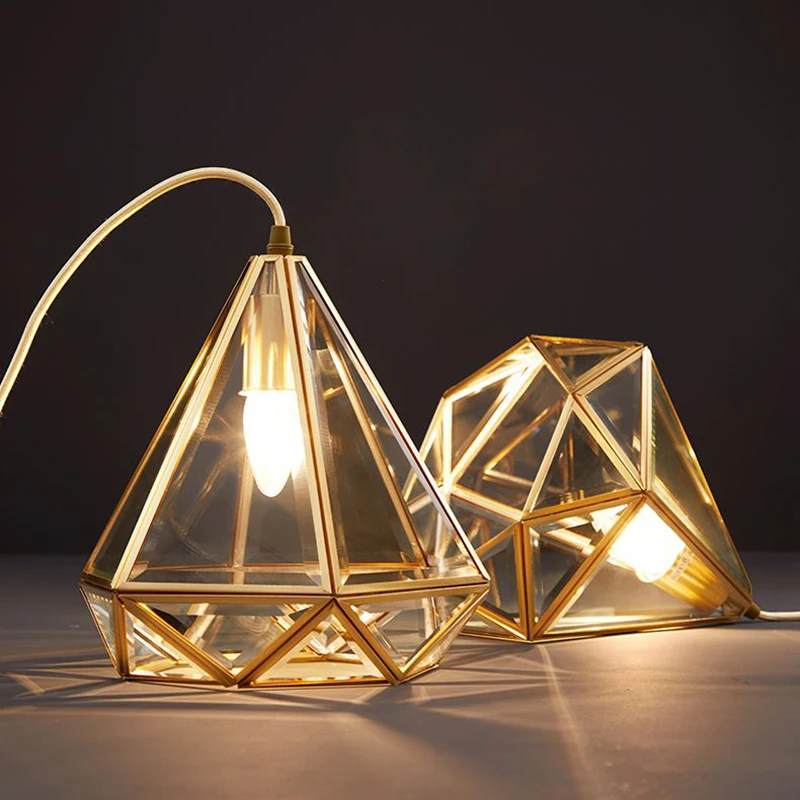 

Miniture Nordic Chandeliers Unique Design Classic Hallway Indoor Geometry Chandeliers Luxury Christmas Lamparas Home Appliance