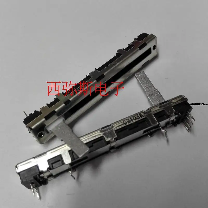 

Original Japanese (noble) direct slide potentiometer, total length 60mm, stroke 45mm b10k single Original New Quick Shipping