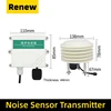 30-130dB environmental noise online monitoring noise meter sensor noise transmitter decibel 4-20mA detector rs485 5