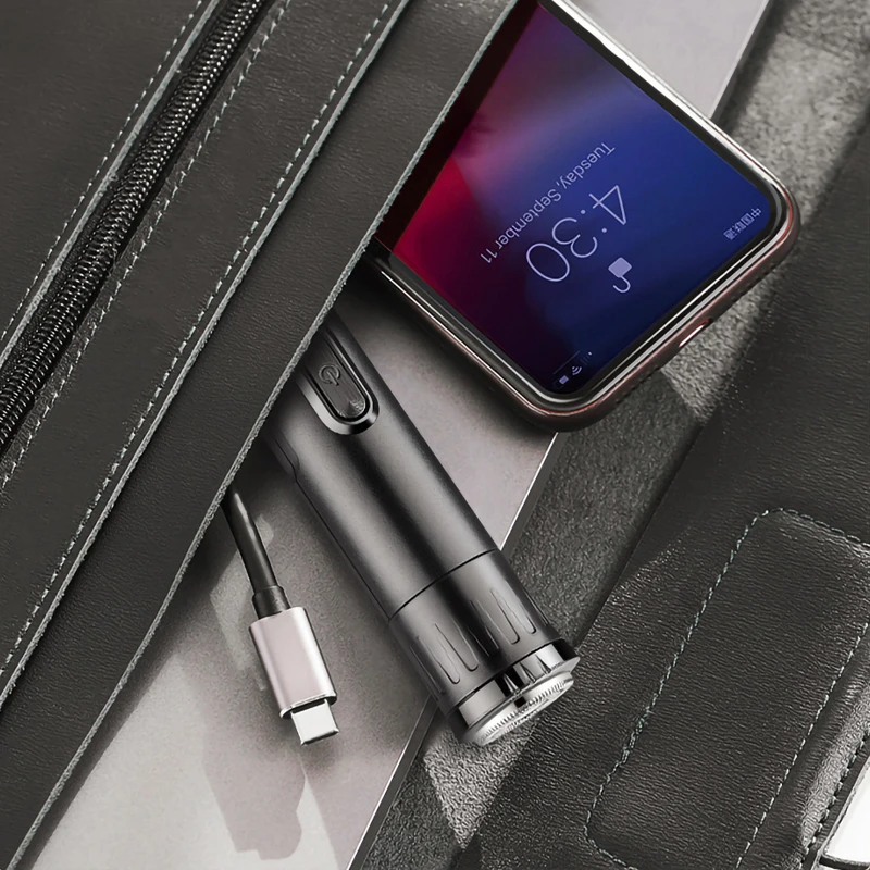 Man Body Trimmer Grooming Kit 4IN1 Multi-Functional Trimmer for Nose,Beard,Eyebrow,Private Area Hair Trimmer Personal Care Tool - Image 5