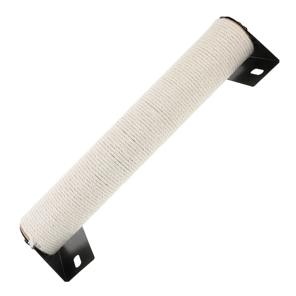 

Cat Scratching Board Wall Hanging Mounted Pad Post Indoor Scratcher Decorative Kitten Cage Cotton Rope