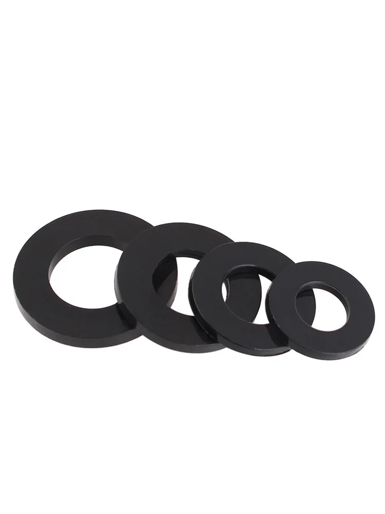 PA66 Nylon Plastic Flat Washer Plane Spacer M2 M2.5 M3 M4 M5 M6 M8 M10 M12 M14~M20 Insulation Gasket Ring For Screw 1~3mm nylon washers,plastic washers
