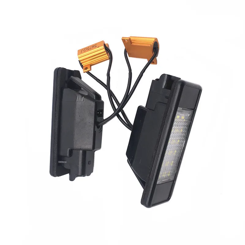Per Mercedes Benz Sprinter 906 / Viano W639 / Vito W639 2X Led Targa Luce Lampada Bianca Auto