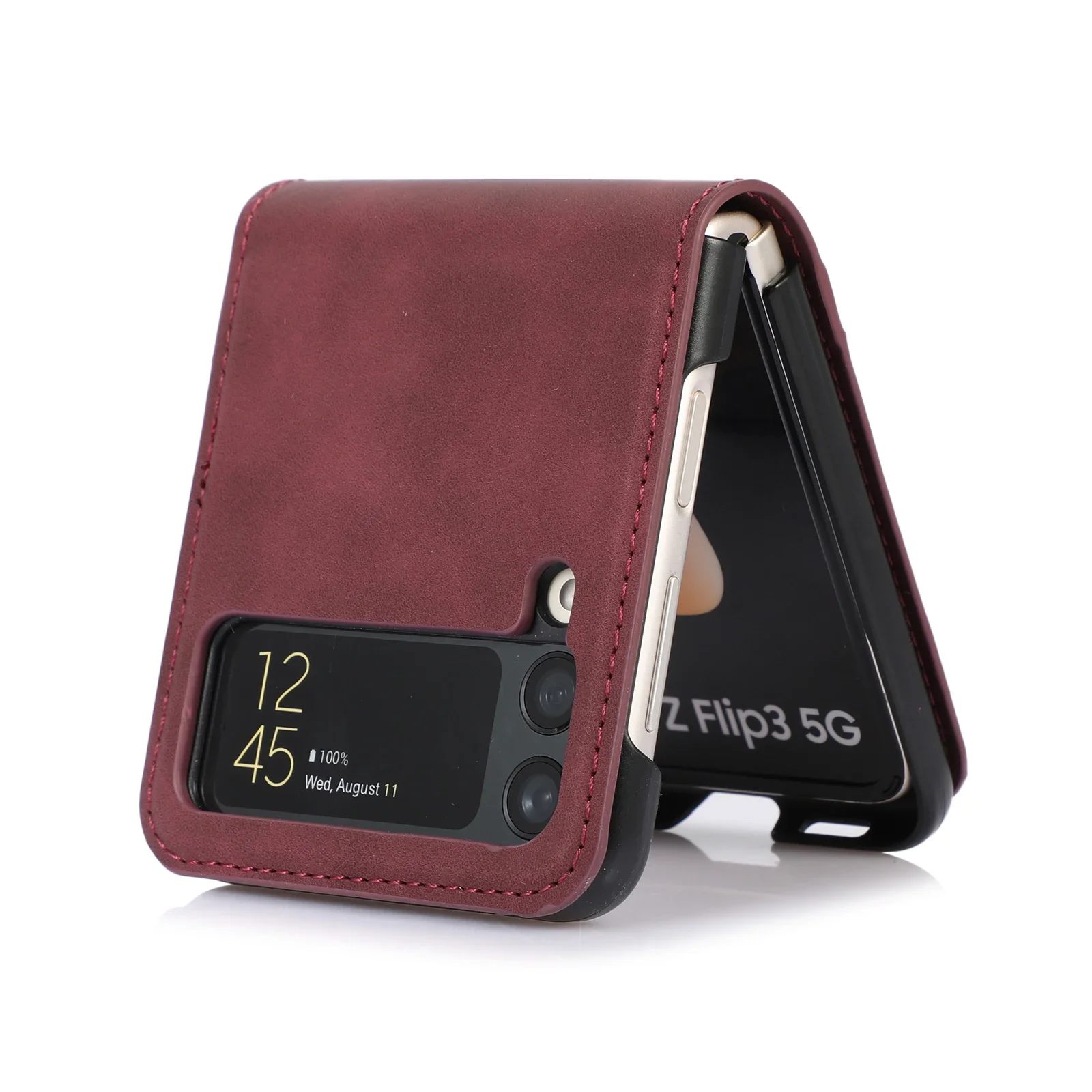 Luxury Leather Slim Anti-Knock Phone Case with Card Slot – Business Edition