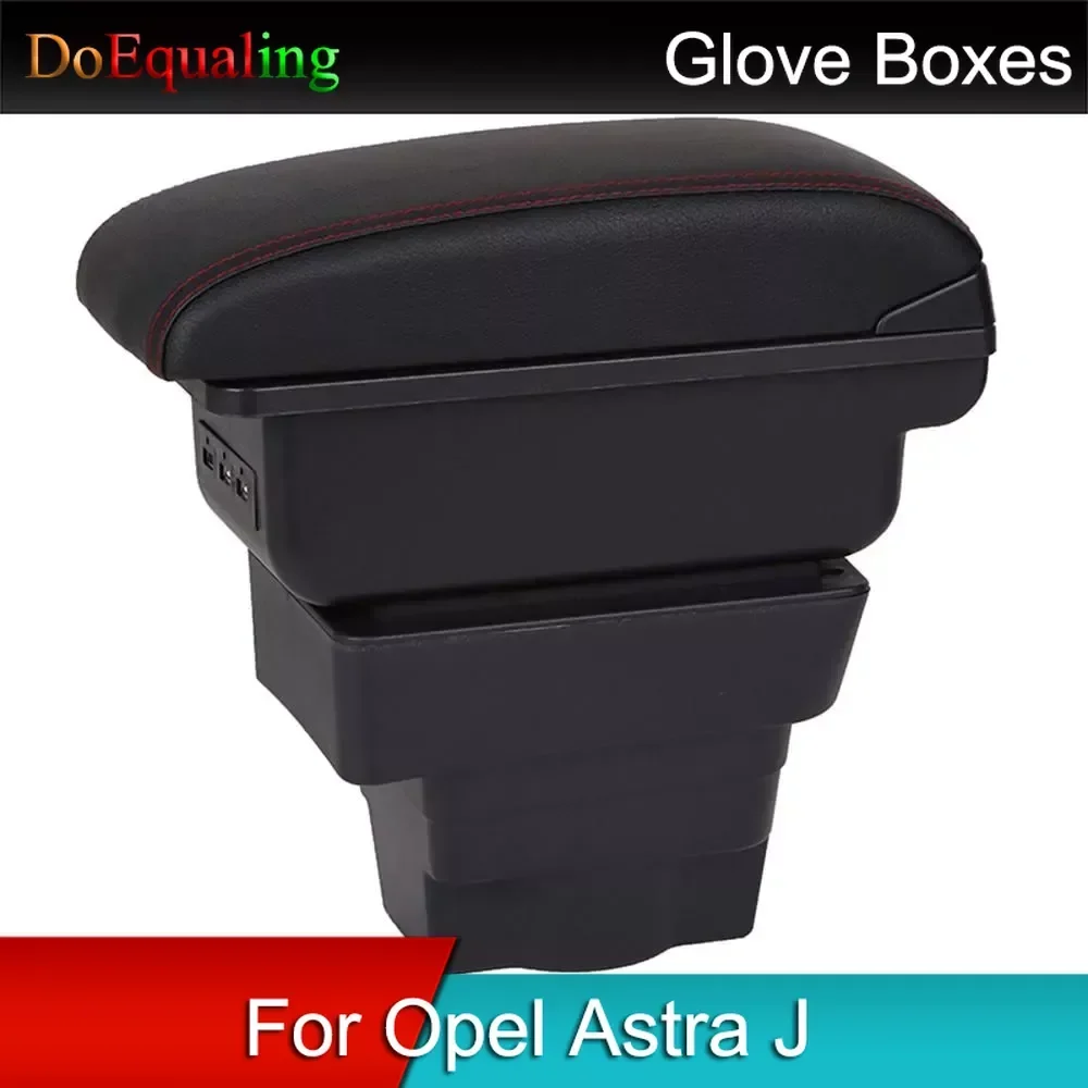 

Для Opel Astra J ящик для хранения в подлокотнике автомобиля внутренние запасные части для хранения подлокотников аксессуары USB