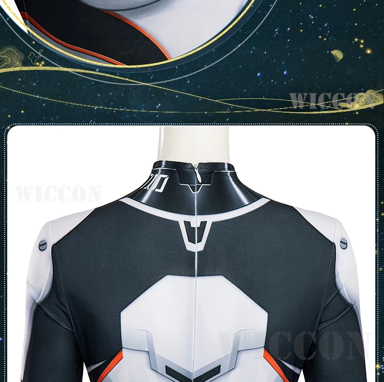 Firefly Cosplay Battle Dresses Game Honkai Star Rail Cos Jumpsuit White Uniform Wig Full Set Suit Women Halloween Party RolePlay 31