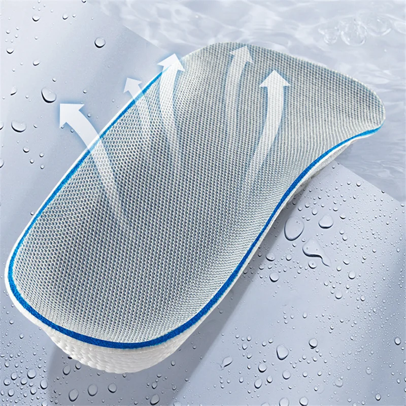 Höhenverstellbare Einlegesohlen für Herren und Damen Schuhe Plattfüße Gewölbestütze Orthopädische Einlagen Sneaker Fersenheber Memory-Schaum Schuheinlagen – Detail 7