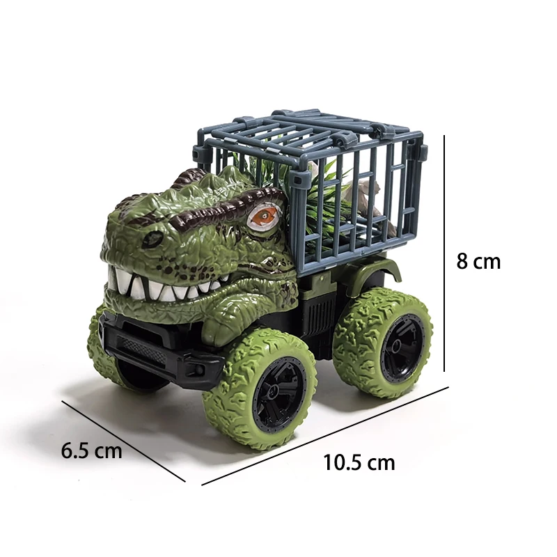 T‑Rex Inerti Dinosaur Lastbil med Dino Figur – Inertial Monster Truck Legetøj til Småbørn