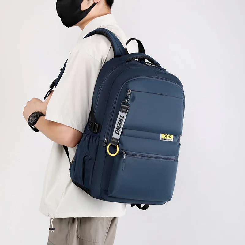 Leisure, fashionable, lightweight, large capacity men's backpack, computer bag