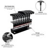 WOZOBUY 10pc Metric Or Inch T-Handle Hex Key Allen Wrench Tool Set Or Star T-Handle Hex Key Set with Convenient Storage Stand 2