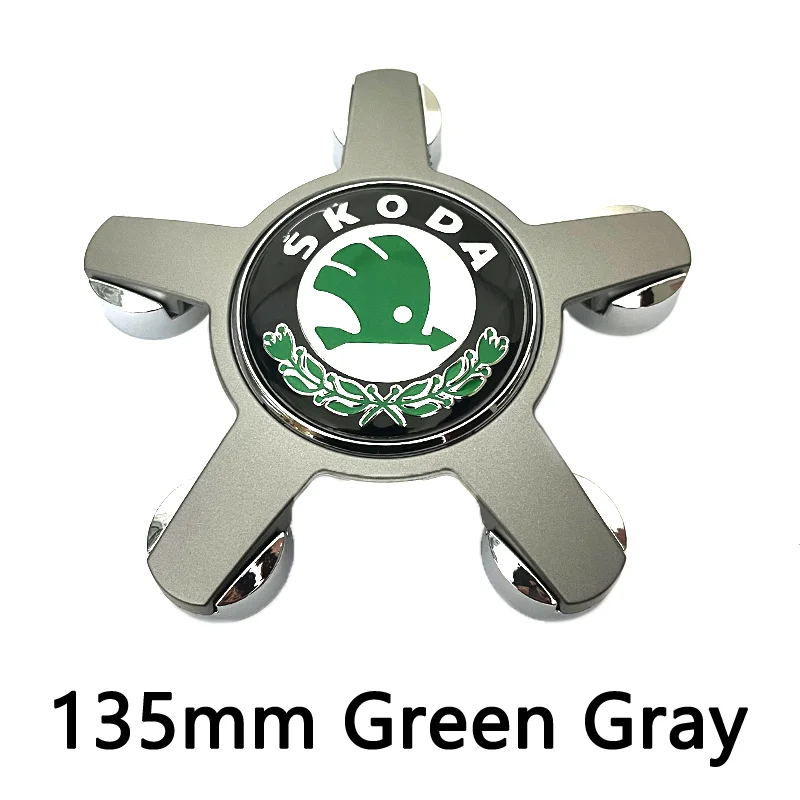 4pcs Wheel Hub Center Cap Rim Caps Cover Logo Badge Emblem Auto Styling Accessories for Skoda Car wheel hub cover car emblem car emblem cover car logo car logo cover wheel center caps