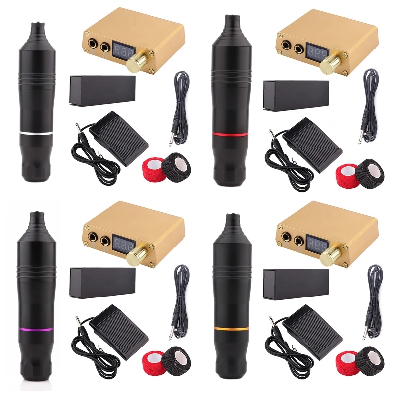 

Pen Professional Machine Pen with Footswitch Glue Tapes Set