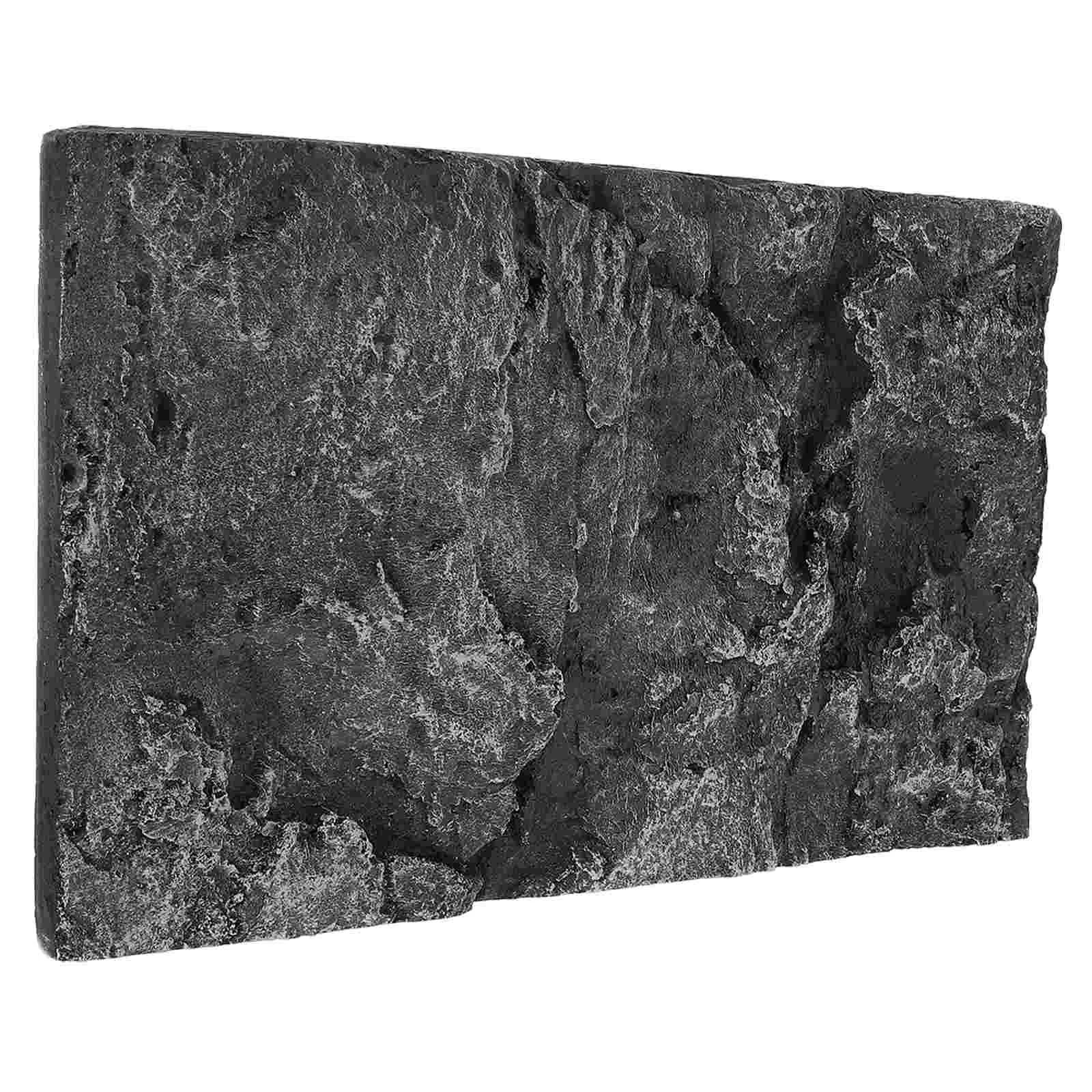 

Lifelike 3D Reptile Tank Background Board Crawler Box Background Plate Tank Decorative Plate Turtle Tank Background Decoration