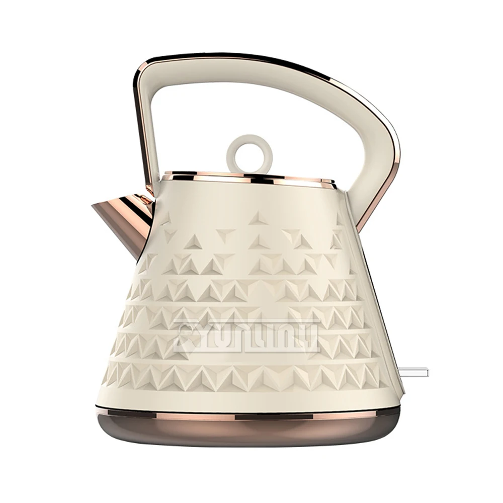 

Household Electric Kettle Stainless Steel Kochwasser Esquentador Agua Eletrico Automatic Power Off Thermal Insulation Kettle