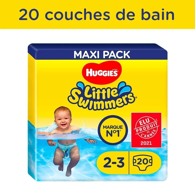 HUGGIES Little Swimmers Pañal Bañador Desechable para bebés, Talla