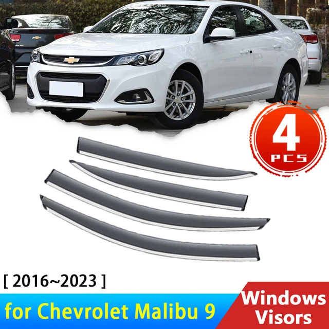 Deflektoren für Chevrolet Malibu 9 IX 2016 ~ 2023 Zubehör Auto Seite  Fenster Visiere Regen Augenbraue Windschutzscheibe Schutzhülle 2018 -  AliExpress