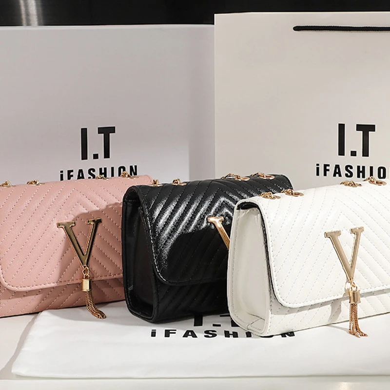 Embroidery Women Crossbody 2023 Thread Luxury Handbag Shoulder Bags Brand Sequined Tassel Clutch Small Bag And Purse_voghion.com