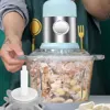 3L Electric Garlic Chopper Ginger Masher Machine Chili Vegetable Crusher Kitchen Tool Sturdy Durable 2