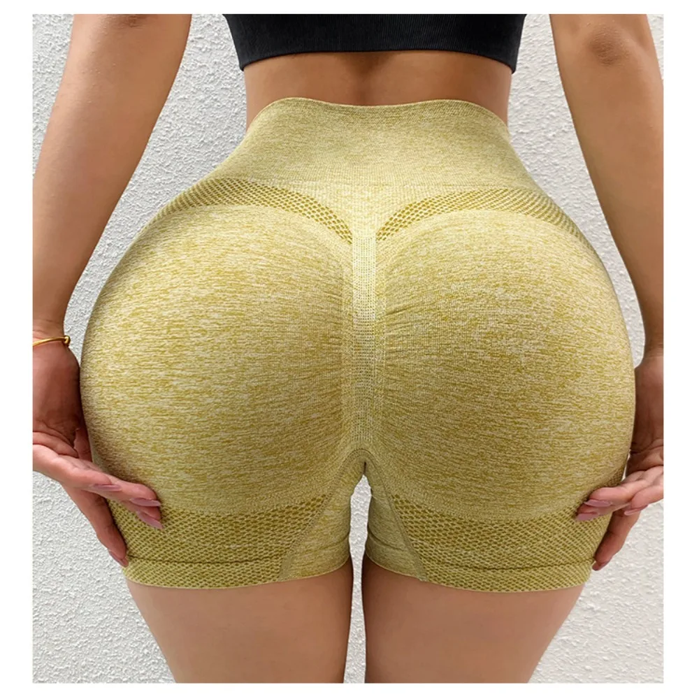 

Lady Yoga Shorts High Waist Workout Shorts Fitness Yoga Lift Butt Fitness Women Yoga Gym Running Short Pants Sportswear