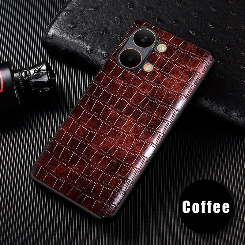 Luxury Leather Slim Fit Anti-Scratch Protective Back Cover