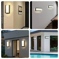 LED Vintage Wall Lamp Indoor Decoration Living Room Bedroom Corridor Room Decor Wall Light Court Balcony Porch Led Light Fixture 2