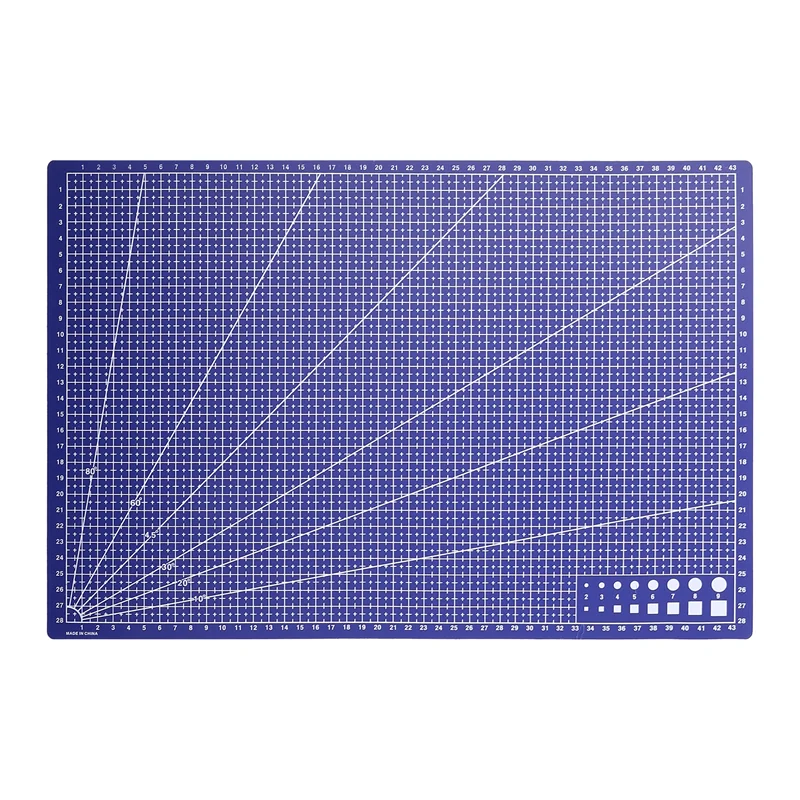 A3 / 45X30Cm 바느질 커팅 매트 가역 디자인 조각 커팅 보드 매트 수제 손 도구 1Pc-B51B