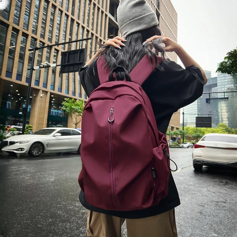 Backpack Simple Large Capacity Sports Travel Backpack Junior High School Leisure Backpack for man woman unisex Sd1759f5700684e5e9429c7c321db2a5eR