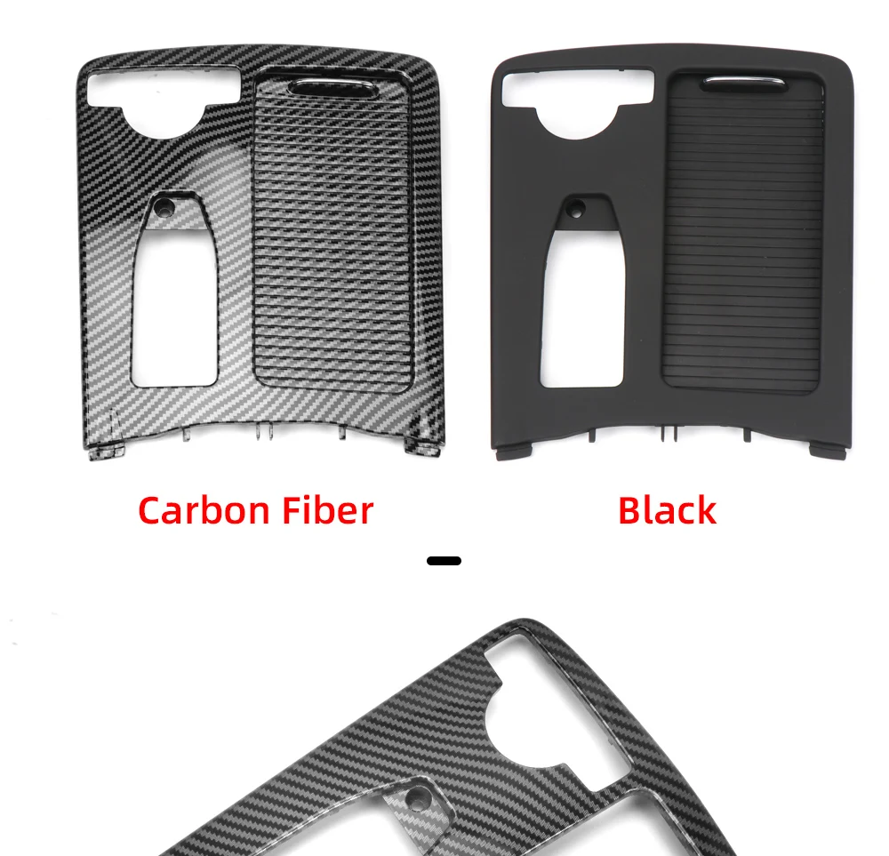 Auto Mittel konsole Armlehne Getränke becher halter Rollladen rahmen für Mercedes Benz W204 C180 C200 C220 W207 E W212 E260 – Detail 3