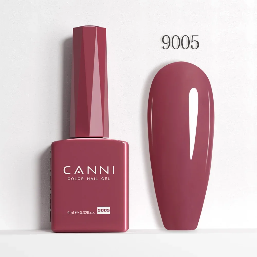 CANNI HEMA Free Black Glitter Diamond Sparkle Gel Polish - Long-Lasting Glossy Finish