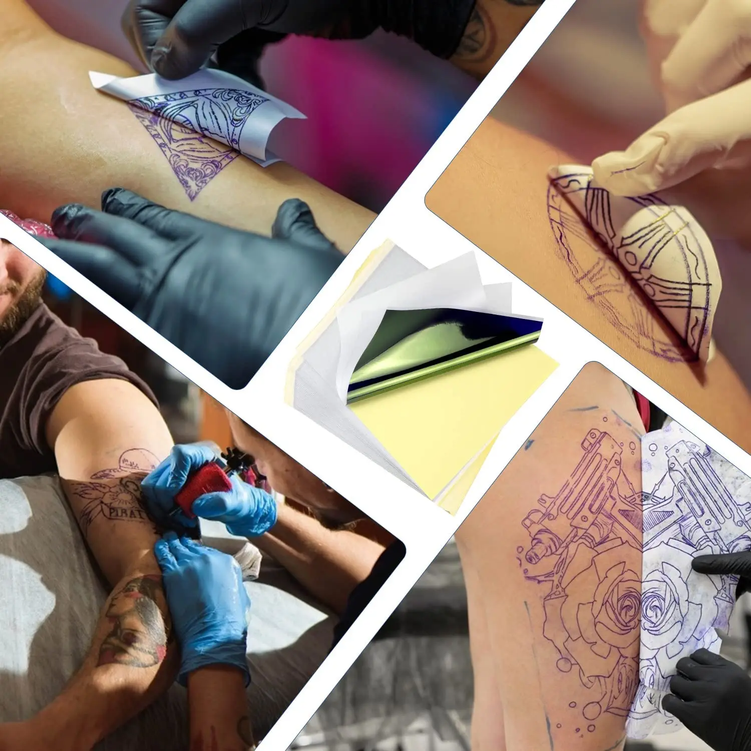 30 Sheets Of Carbon Tattoo Paper, Professional A4 Carbon Paper, Tracing Paper, Transfer Paper