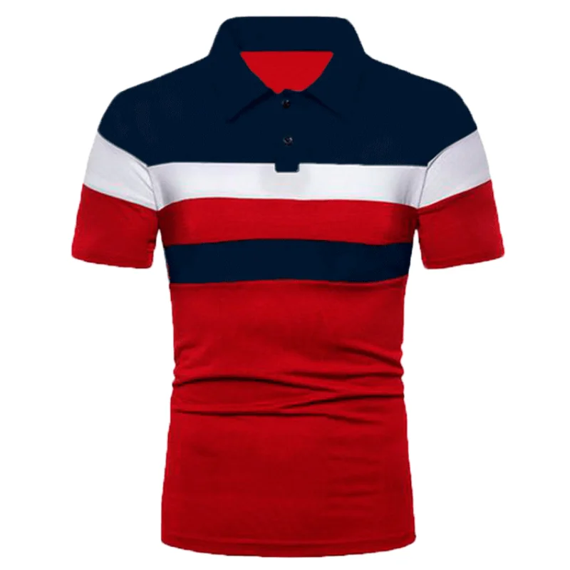 Polo de lujo para hombre, camiseta de marca de talla grande, pantalones cortos de manga corta con cuello vuelto, camiseta de negocios 8XL, novedad de verano