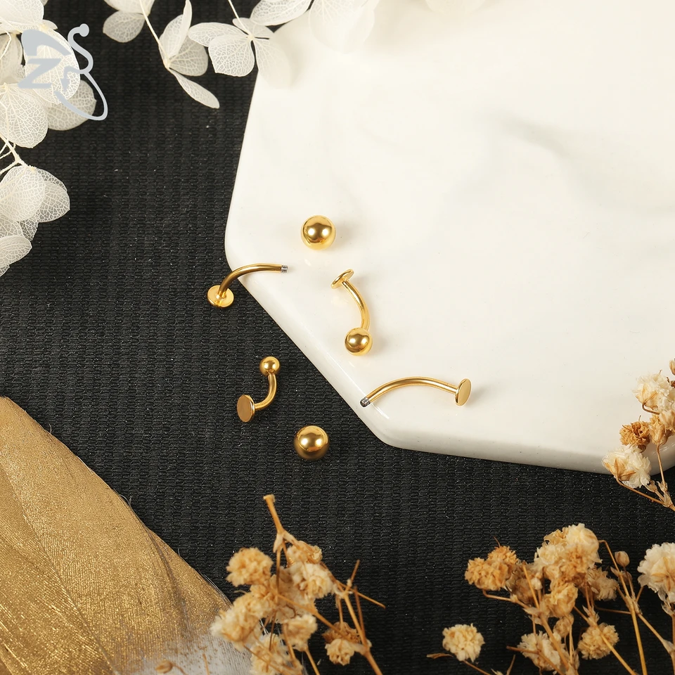 Anneau De Nombril,G 6mm 12mm  Helix Goth Boucles'oreilles En Acier