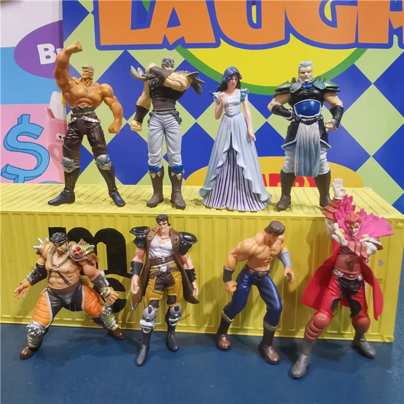 

Fist of The North Star Yuria Hokuto No Ken Mini 8pcs DollOrnaments Accessories Collection Present