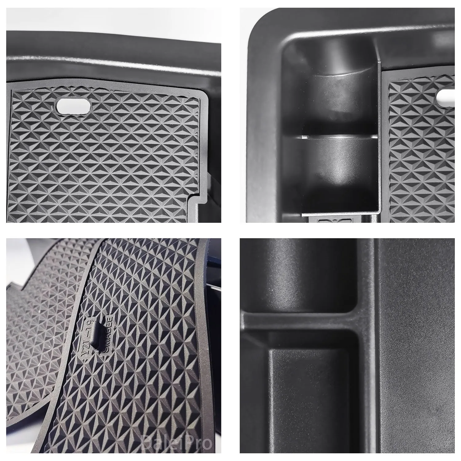 Consola Central De Coche Reposabrazos Caja De Almacenamiento Bandeja Organizador Antideslizante Esteras Para BMW Nueva Serie 3 G20 G21 G28 Accesorios 2019 2020 2021 (LHD