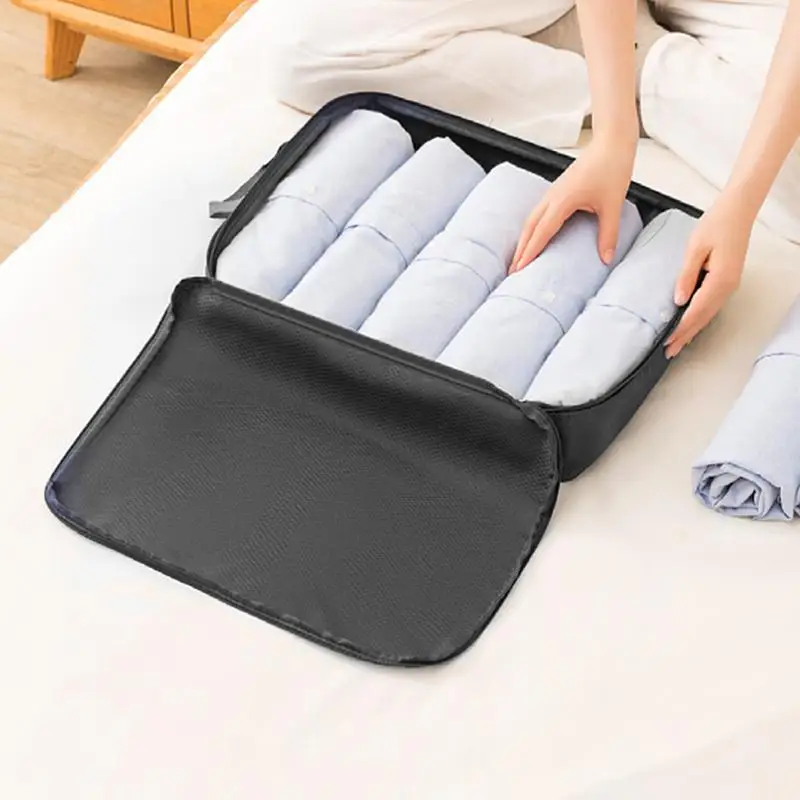 Space Saver Bags Space Saving Compression Organizer 3 PCS Space Saving Clothes Compression Bag Travel Moving Organizer For 4