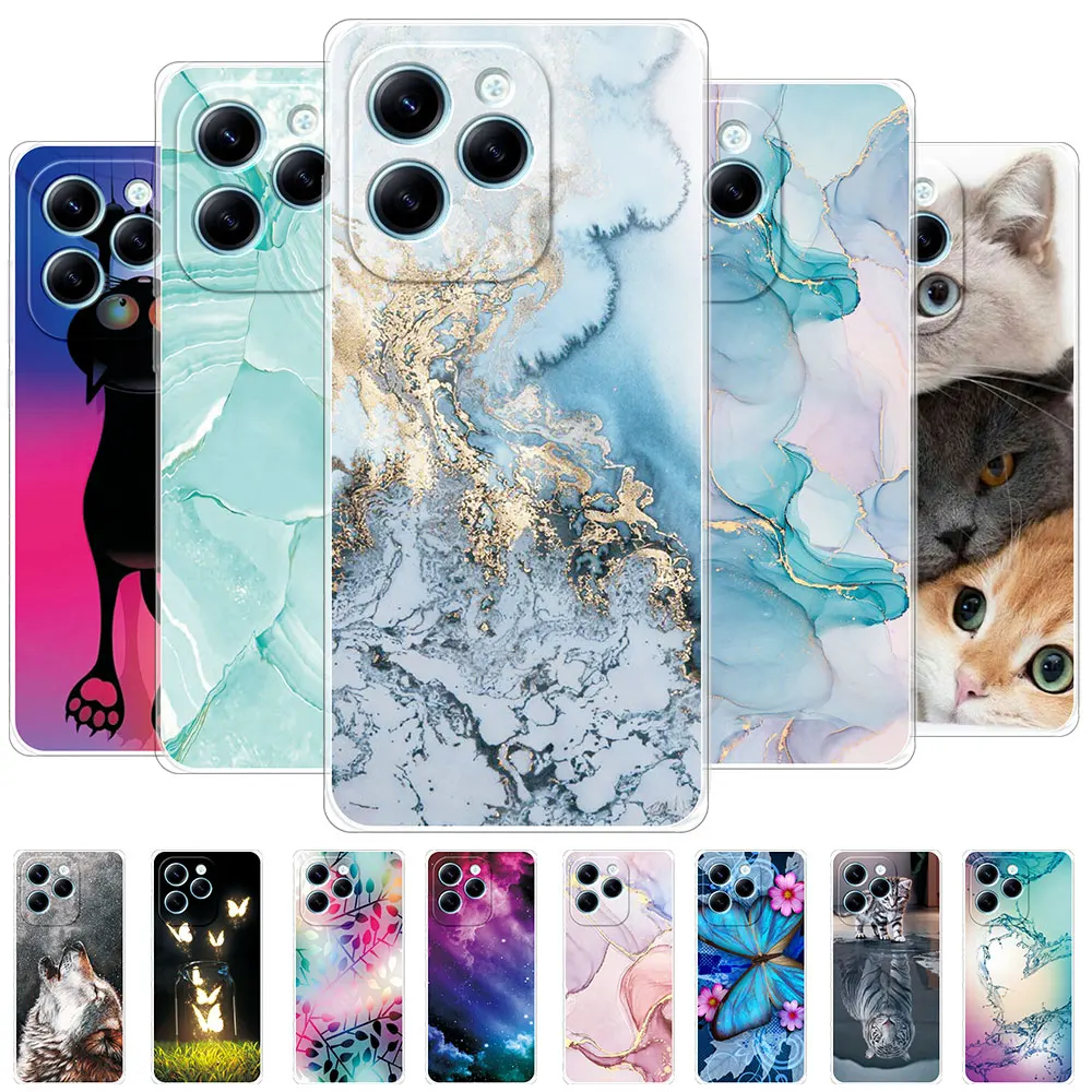 Per Infinix Hot 40 Pro Custodia Custodia Morbida In Silicone Trasparente Per Infinix Hot 40I Hot 30I Nfc Cover Coque Infinix Hot 30 Play Funda
